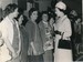 Photograph of the Queen talking to some of the Douglasfield Workers, May 1969 thumbnail DUNIH 2017.16.2.21